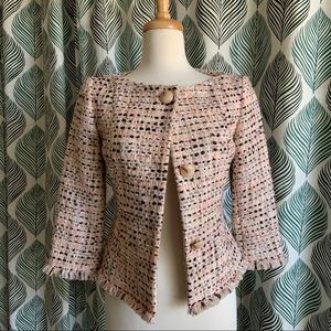 DANA BAUCHMAN | Pastel & Shimmer Tweed Jacket